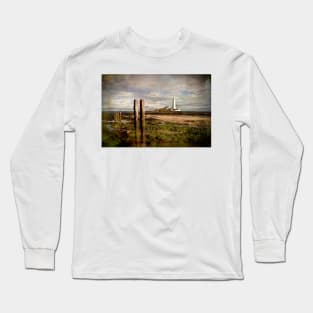 Artistic St Mary's Island Long Sleeve T-Shirt